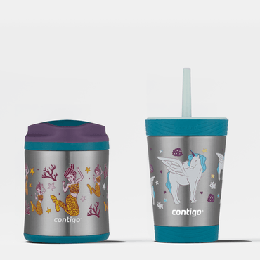 Kit Copo Termico Kids Unicornio 341ml + Pote Termico Kids Sereia 284ml _ Contigo-min.png
